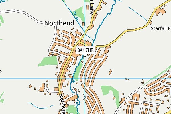 BA1 7HR map - OS VectorMap District (Ordnance Survey) BA1 7HR map - OS VectorMap District (Ordnance Survey)