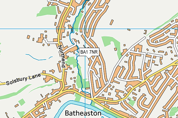 BA1 7NR map - OS VectorMap District (Ordnance Survey) BA1 7NR map - OS VectorMap District (Ordnance Survey)
