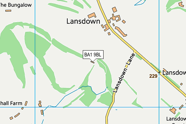 BA1 9BL map - OS VectorMap District (Ordnance Survey) BA1 9BL map - OS VectorMap District (Ordnance Survey)