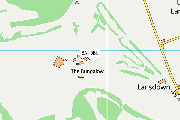 BA1 9BU map - OS VectorMap District (Ordnance Survey) BA1 9BU map - OS VectorMap District (Ordnance Survey)