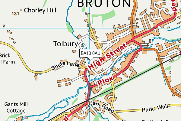 BA10 0AU map - OS VectorMap District (Ordnance Survey) BA10 0AU map - OS VectorMap District (Ordnance Survey)
