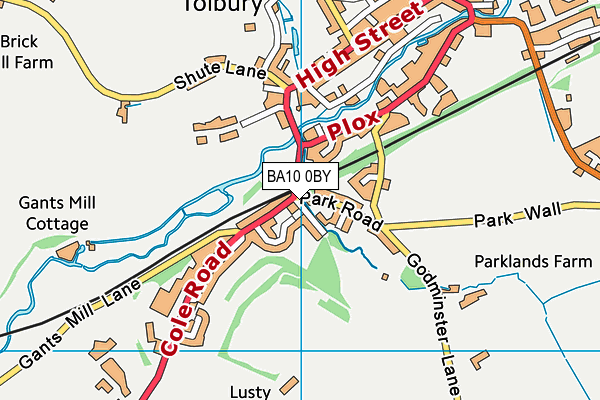 BA10 0BY map - OS VectorMap District (Ordnance Survey) BA10 0BY map - OS VectorMap District (Ordnance Survey)