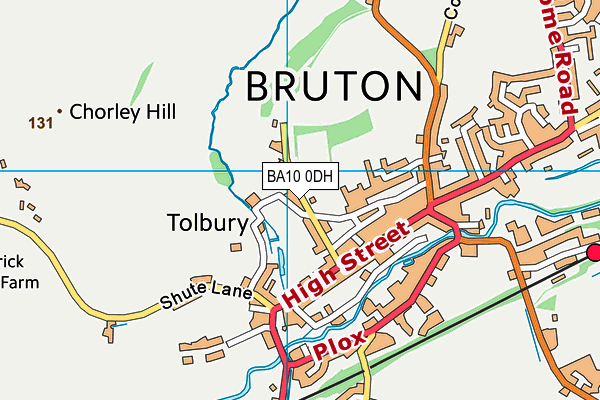 BA10 0DH map - OS VectorMap District (Ordnance Survey) BA10 0DH map - OS VectorMap District (Ordnance Survey)