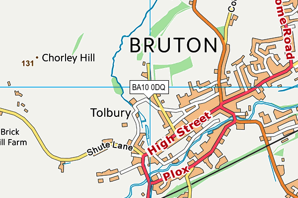 BA10 0DQ map - OS VectorMap District (Ordnance Survey) BA10 0DQ map - OS VectorMap District (Ordnance Survey)