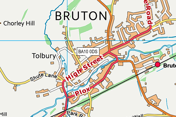 BA10 0DS map - OS VectorMap District (Ordnance Survey) BA10 0DS map - OS VectorMap District (Ordnance Survey)