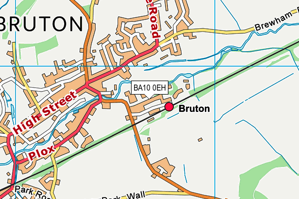 BA10 0EH map - OS VectorMap District (Ordnance Survey) BA10 0EH map - OS VectorMap District (Ordnance Survey)