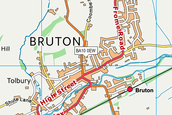 BA10 0EW map - OS VectorMap District (Ordnance Survey) BA10 0EW map - OS VectorMap District (Ordnance Survey)