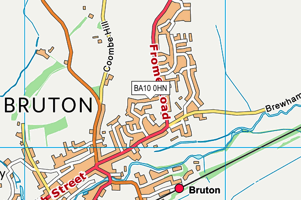 BA10 0HN map - OS VectorMap District (Ordnance Survey) BA10 0HN map - OS VectorMap District (Ordnance Survey)