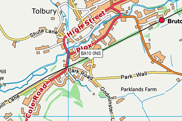 BA10 0NS map - OS VectorMap District (Ordnance Survey) BA10 0NS map - OS VectorMap District (Ordnance Survey)