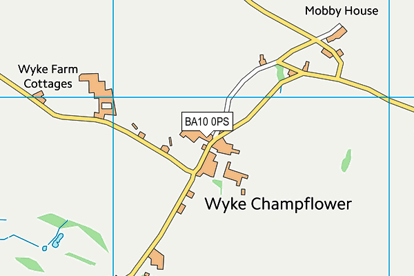 BA10 0PS map - OS VectorMap District (Ordnance Survey) BA10 0PS map - OS VectorMap District (Ordnance Survey)