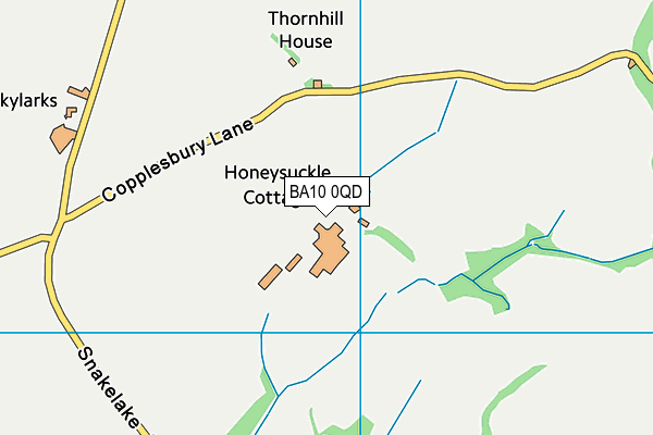 BA10 0QD map - OS VectorMap District (Ordnance Survey) BA10 0QD map - OS VectorMap District (Ordnance Survey)