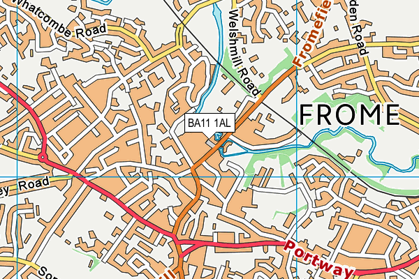 BA11 1AL map - OS VectorMap District (Ordnance Survey) BA11 1AL map - OS VectorMap District (Ordnance Survey)
