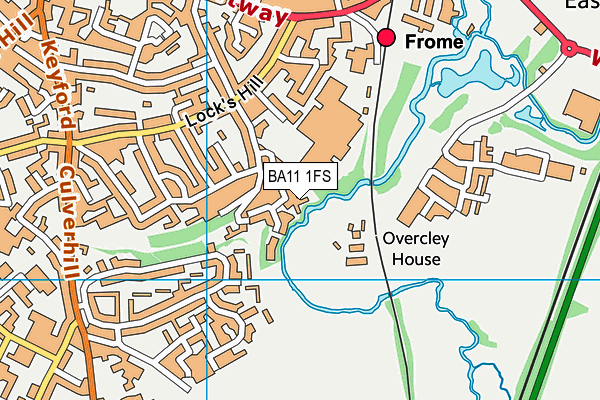 BA11 1FS map - OS VectorMap District (Ordnance Survey) BA11 1FS map - OS VectorMap District (Ordnance Survey)