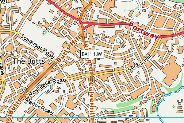 BA11 1JW map - OS VectorMap District (Ordnance Survey) BA11 1JW map - OS VectorMap District (Ordnance Survey)