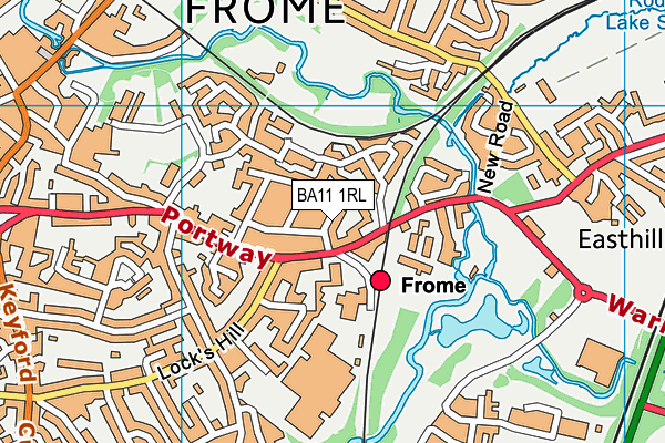 BA11 1RL map - OS VectorMap District (Ordnance Survey) BA11 1RL map - OS VectorMap District (Ordnance Survey)