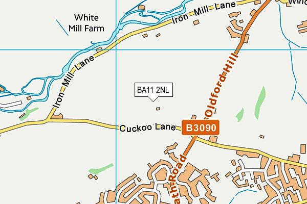 BA11 2NL map - OS VectorMap District (Ordnance Survey) BA11 2NL map - OS VectorMap District (Ordnance Survey)