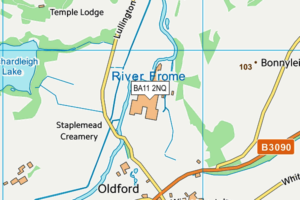 BA11 2NQ map - OS VectorMap District (Ordnance Survey) BA11 2NQ map - OS VectorMap District (Ordnance Survey)