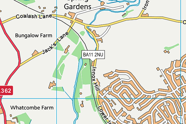 BA11 2NU map - OS VectorMap District (Ordnance Survey) BA11 2NU map - OS VectorMap District (Ordnance Survey)