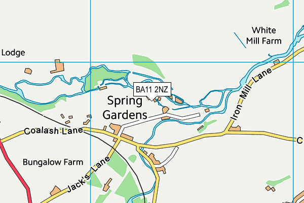 BA11 2NZ map - OS VectorMap District (Ordnance Survey) BA11 2NZ map - OS VectorMap District (Ordnance Survey)