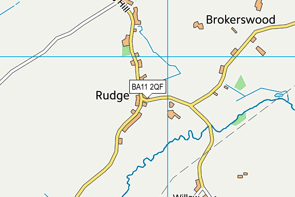 BA11 2QF map - OS VectorMap District (Ordnance Survey) BA11 2QF map - OS VectorMap District (Ordnance Survey)