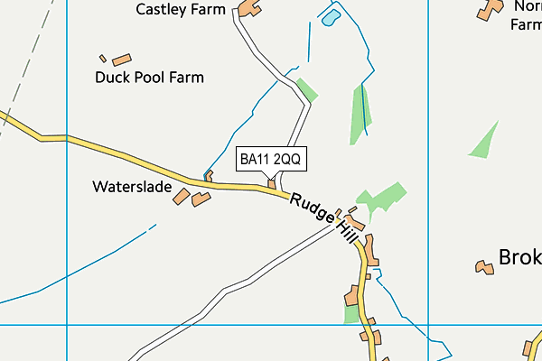 BA11 2QQ map - OS VectorMap District (Ordnance Survey) BA11 2QQ map - OS VectorMap District (Ordnance Survey)