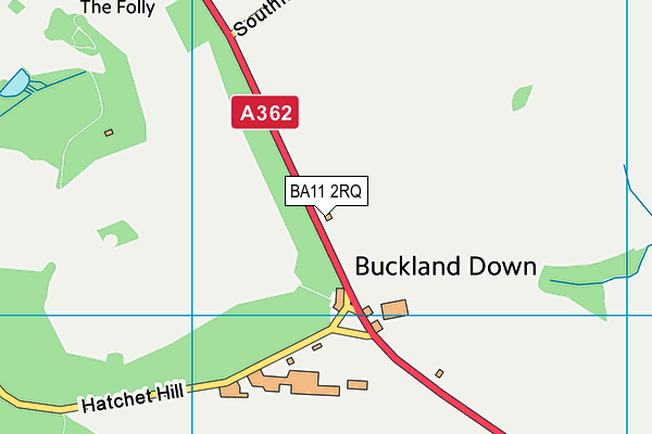 BA11 2RQ map - OS VectorMap District (Ordnance Survey) BA11 2RQ map - OS VectorMap District (Ordnance Survey)