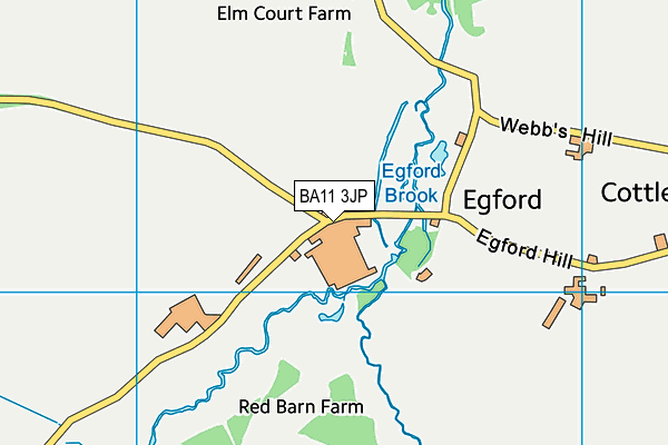BA11 3JP map - OS VectorMap District (Ordnance Survey) BA11 3JP map - OS VectorMap District (Ordnance Survey)