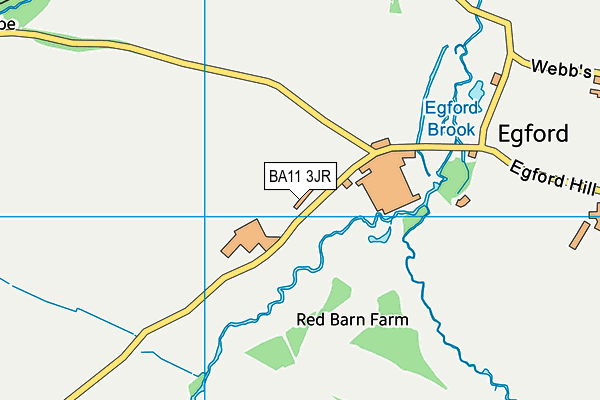 BA11 3JR map - OS VectorMap District (Ordnance Survey) BA11 3JR map - OS VectorMap District (Ordnance Survey)