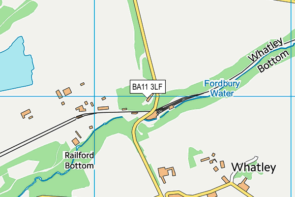 BA11 3LF map - OS VectorMap District (Ordnance Survey) BA11 3LF map - OS VectorMap District (Ordnance Survey)