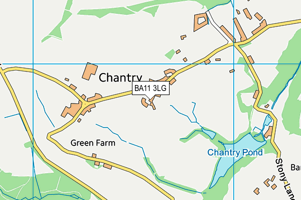 BA11 3LG map - OS VectorMap District (Ordnance Survey) BA11 3LG map - OS VectorMap District (Ordnance Survey)