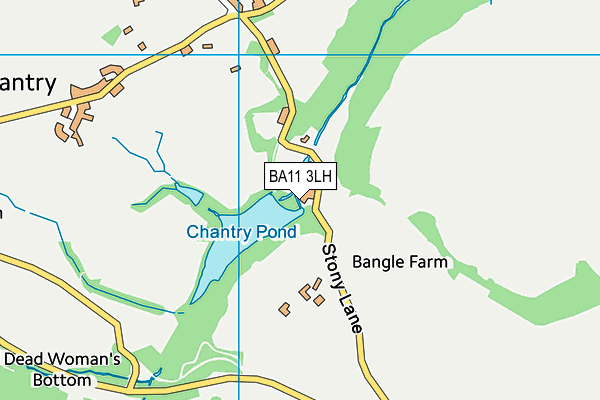 BA11 3LH map - OS VectorMap District (Ordnance Survey) BA11 3LH map - OS VectorMap District (Ordnance Survey)