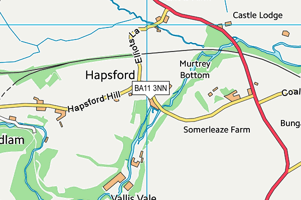 BA11 3NN map - OS VectorMap District (Ordnance Survey) BA11 3NN map - OS VectorMap District (Ordnance Survey)