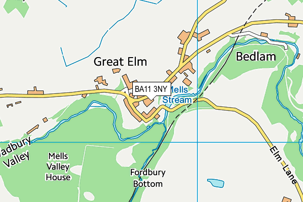 BA11 3NY map - OS VectorMap District (Ordnance Survey) BA11 3NY map - OS VectorMap District (Ordnance Survey)
