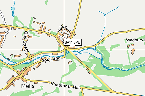 BA11 3PE map - OS VectorMap District (Ordnance Survey) BA11 3PE map - OS VectorMap District (Ordnance Survey)