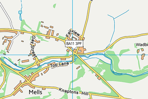 BA11 3PF map - OS VectorMap District (Ordnance Survey) BA11 3PF map - OS VectorMap District (Ordnance Survey)