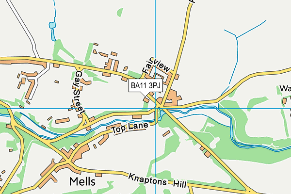 BA11 3PJ map - OS VectorMap District (Ordnance Survey) BA11 3PJ map - OS VectorMap District (Ordnance Survey)