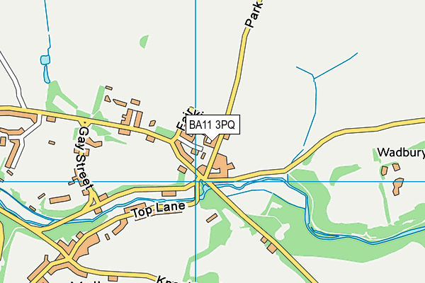 BA11 3PQ map - OS VectorMap District (Ordnance Survey) BA11 3PQ map - OS VectorMap District (Ordnance Survey)