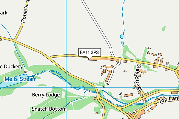 BA11 3PS map - OS VectorMap District (Ordnance Survey) BA11 3PS map - OS VectorMap District (Ordnance Survey)