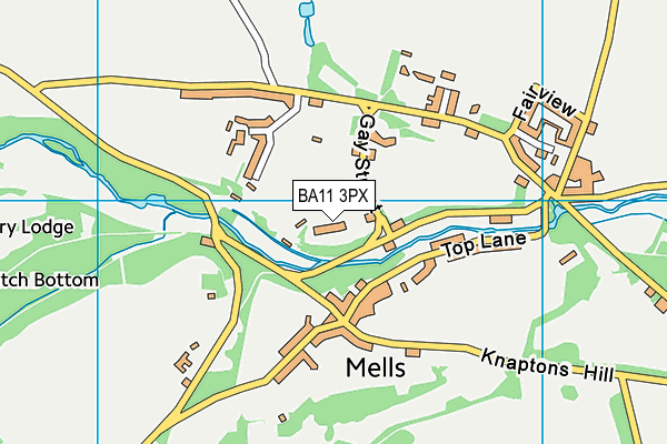 BA11 3PX map - OS VectorMap District (Ordnance Survey) BA11 3PX map - OS VectorMap District (Ordnance Survey)