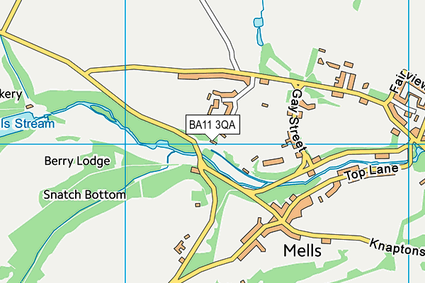 BA11 3QA map - OS VectorMap District (Ordnance Survey) BA11 3QA map - OS VectorMap District (Ordnance Survey)