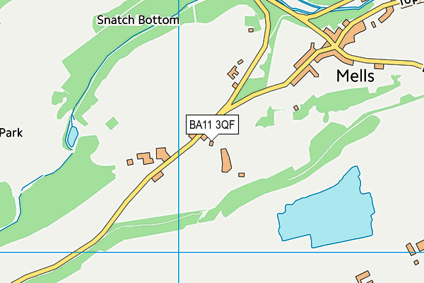 BA11 3QF map - OS VectorMap District (Ordnance Survey) BA11 3QF map - OS VectorMap District (Ordnance Survey)