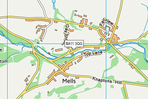 BA11 3QG map - OS VectorMap District (Ordnance Survey) BA11 3QG map - OS VectorMap District (Ordnance Survey)