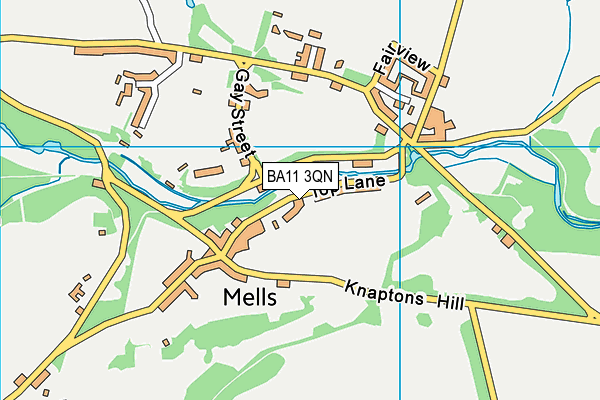 BA11 3QN map - OS VectorMap District (Ordnance Survey) BA11 3QN map - OS VectorMap District (Ordnance Survey)