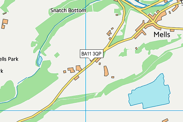 BA11 3QP map - OS VectorMap District (Ordnance Survey) BA11 3QP map - OS VectorMap District (Ordnance Survey)