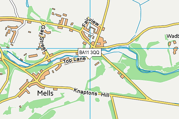 BA11 3QQ map - OS VectorMap District (Ordnance Survey) BA11 3QQ map - OS VectorMap District (Ordnance Survey)