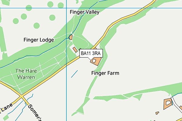 BA11 3RA map - OS VectorMap District (Ordnance Survey) BA11 3RA map - OS VectorMap District (Ordnance Survey)