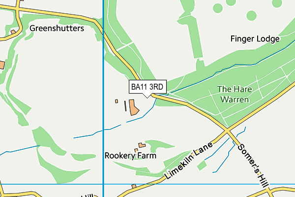 BA11 3RD map - OS VectorMap District (Ordnance Survey) BA11 3RD map - OS VectorMap District (Ordnance Survey)