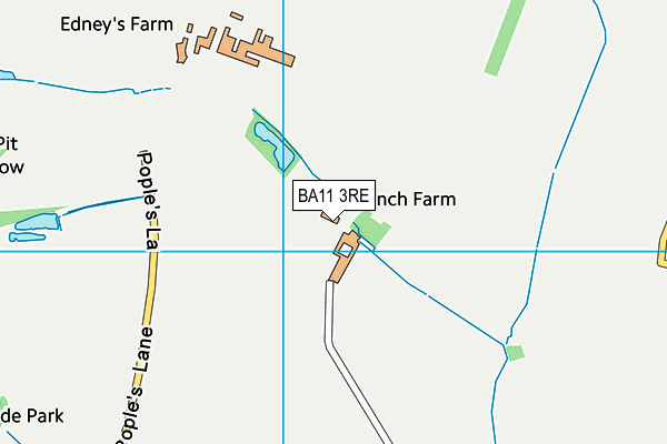 BA11 3RE map - OS VectorMap District (Ordnance Survey) BA11 3RE map - OS VectorMap District (Ordnance Survey)