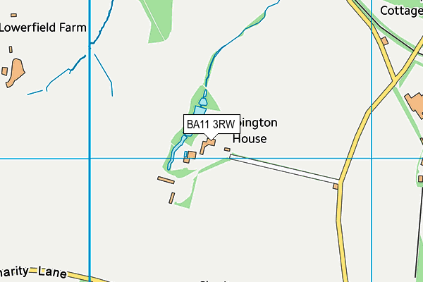 BA11 3RW map - OS VectorMap District (Ordnance Survey) BA11 3RW map - OS VectorMap District (Ordnance Survey)