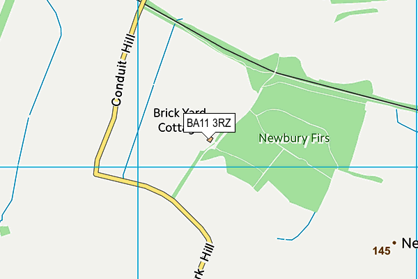 BA11 3RZ map - OS VectorMap District (Ordnance Survey) BA11 3RZ map - OS VectorMap District (Ordnance Survey)